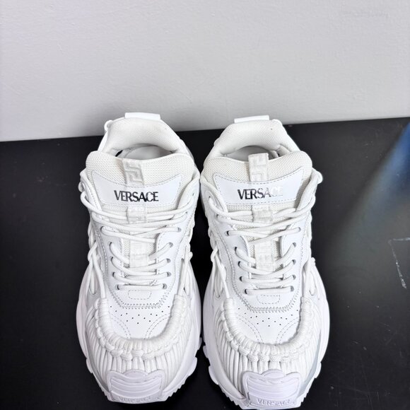 Versace Mercury M Vs 01 Sneakers White - NEW - Picture 3 of 15